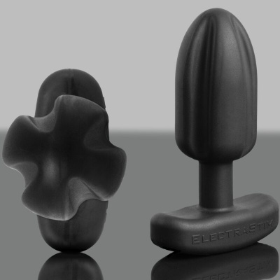 Electrastim Tartarus Quadripolar Anal Plug Black - image 7