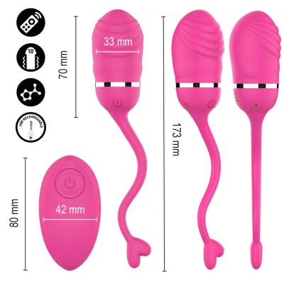 Intense Sookie Vibrating Egg - Pink - image 5