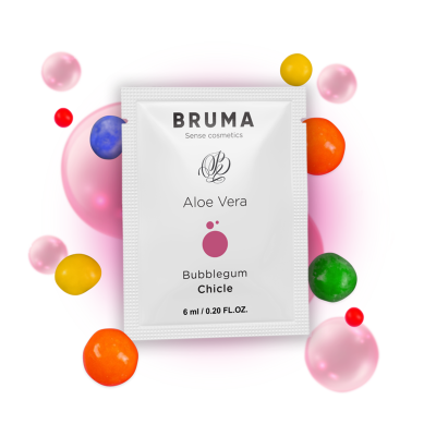 BRUMA - Aloe Vera Sliding Gel Bubblegum Flavor 6 ML - image 2