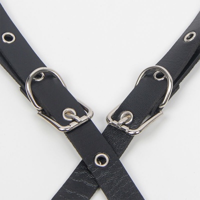 Subblime Leather Harness Straps Chain Details - image 4