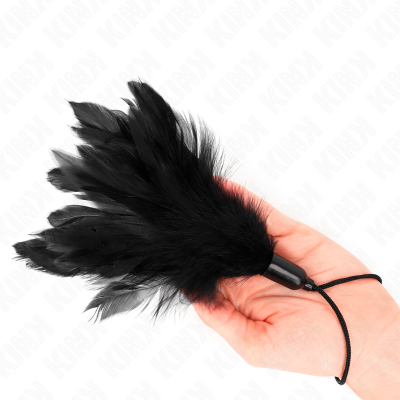 Kink Tickle Feathers Rope Handle Plastic Base 15 Cm - image 1