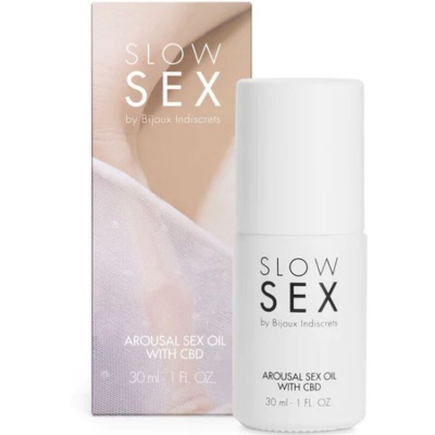 Bijoux Slow Sex Massage Oil CBD 30ml - image 1