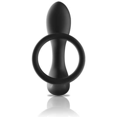 Black&Silver Remote Control Anal Massager, Black - image 4