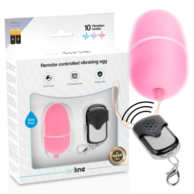 Online Remote Control Vibrating Egg M Pink - image 2