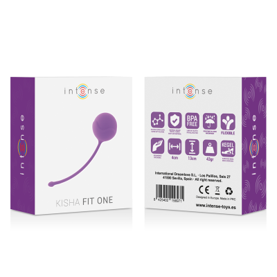 Intense Kisha Fit One Lilac Silicone Kegel Ball - image 3