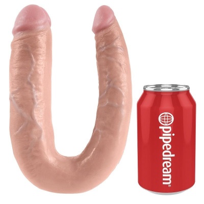 King Cock U-Shaped Double Trouble, 17.8 cm - image 4