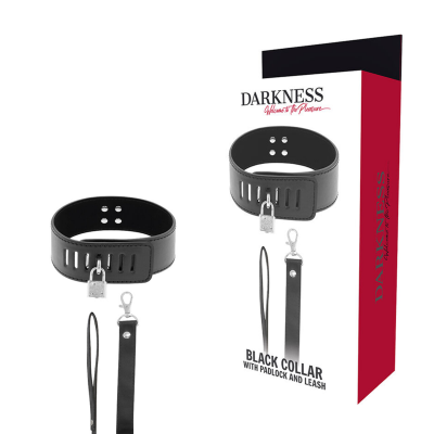 Darkness Black Locking Posture Collar - image 1