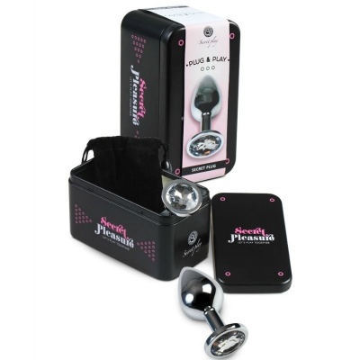 Plug Anal Transparent Aluminum 8 Cm - image 2