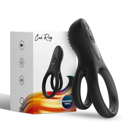 Armony Double Ring Vibrator Black - image 5