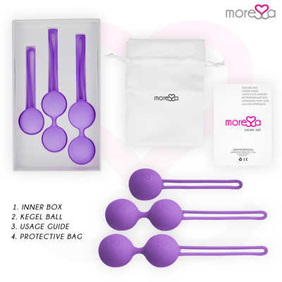 Moressa Osian Set Lilac Kegel Balls System - image 6