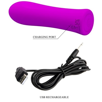 Pretty Love Alfreda Super Power Vibrator Violet - image 7