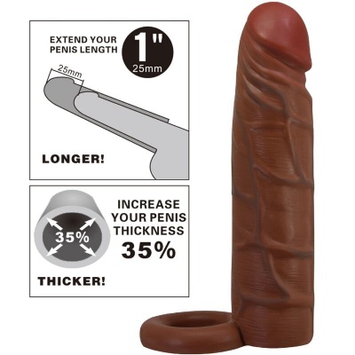Pretty Love Kaile Penis Sleeve, 2.5 cm Extension - image 6