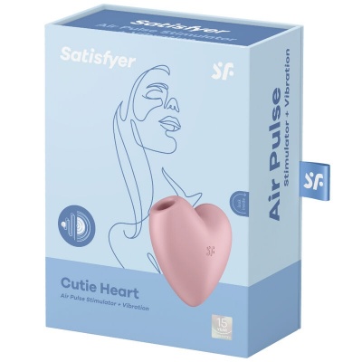 SATISFYER Cutie Heart Air Pulse Pink - image 4