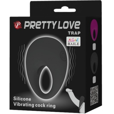 Pretty Love Trap Vibrator Ring Black - image 8