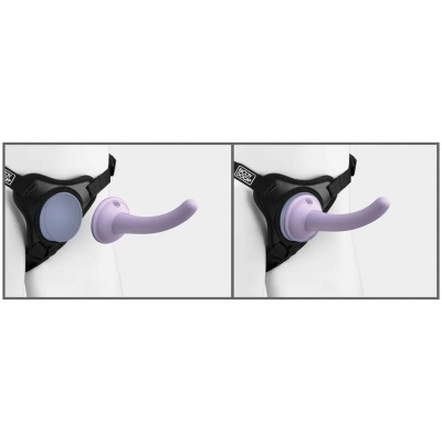 Pipedreams Body Dock Dillio Violet Harness - image 4