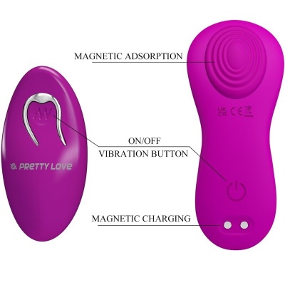 Pretty Love Romario Lay-On Clitoral Vibrator Pink - image 7