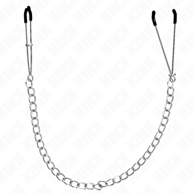 KINK Thin Nipple Clamps With Thick Chain 30cm - image 2