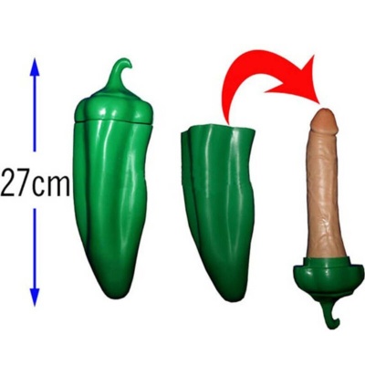Diablo Picante Penis Green Pepper Novelty Diablo Picante Penis Green Pepper Novelty