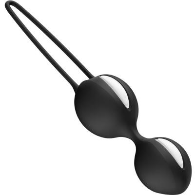 Fun Factory Smartballs Duo Kegel Balls Black - image 3