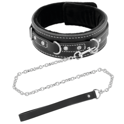 High Quality Leather Necklace With Leash - image 2