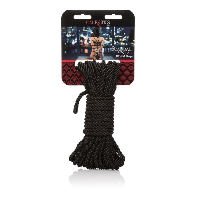 Calexotics Scandal Black Bondage Rope 10m
