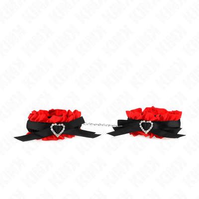 Kink Lace Elastic Restraints Red Hearts 22-35CM - image 2