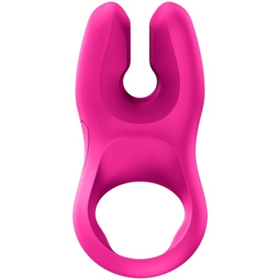 Fun Factory NŌS Pro Vibrating Cock Ring Magenta - image 5