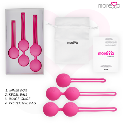 Moressa Osian Set Pink Kegel Balls System - image 6