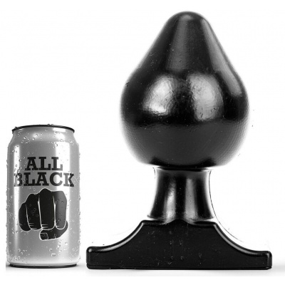 All Black Anal Plug 19 CM