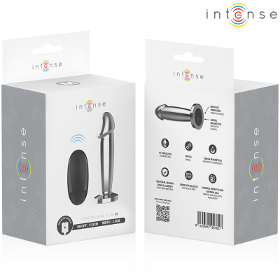 Intense Metal Dildo Anal Plug 10 Vibrations M Remote - image 8