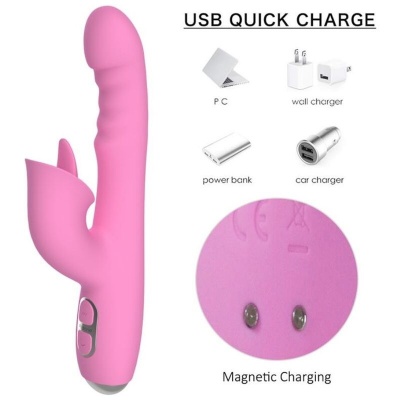 Nalone T-May Rabbit Vibrator - Pink - image 8
