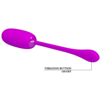 Pretty Love Julius Waterproof Vibrating Egg Purple - image 8