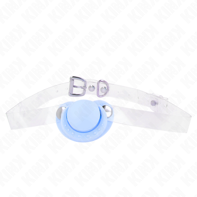 Kink Light Blue Pacifier Gag, 5.5cm, 43-60cm - image 1