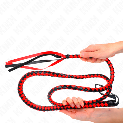 Kink Red Long Snake Whip 210cm - image 3