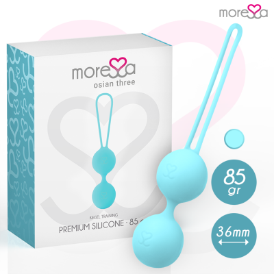 Moressa Osian Three Turquoise Kegel Balls - image 2