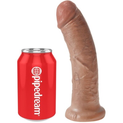 King Cock Realistic Penis 19.5cm Caramel - image 5