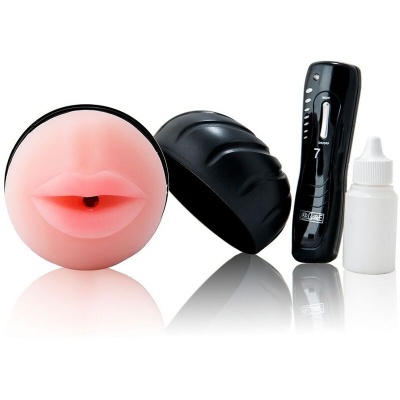 Baile Mouth Stroker with Vibrator 7 Modes