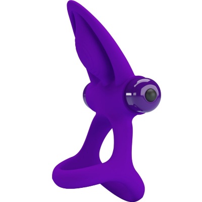 Pretty Love Vibrator Ring 10 Functions Violet - image 2