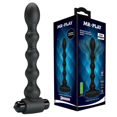 Mr Play Vibrating Anal Plug Massager - image 2