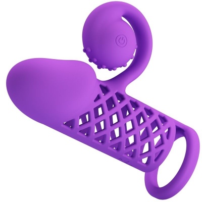 Romance Harden Purple Extended Sleeve Vibrating - image 1