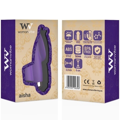 Womanvibe Aisha Silicone Finger Stimulator - image 2