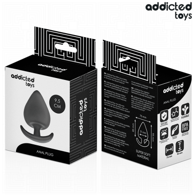 Addicted Toys Anal Plug Silicone Size XL 9.5 CM - image 7