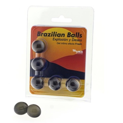 Taloka 5 Brazilian Balls Fresh Effect Exciting Gel Taloka 5 Brazilian Balls Fresh Effect Exciting Gel