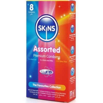 Skins Assorted Premium Condoms 8 Units - image 2