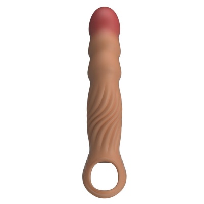 Textured Penis Sleeve With Vibration And Remote Control - image 7