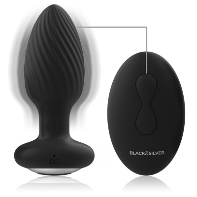 Wells Plug Silicone Anal Rotator Remote Control - image 3