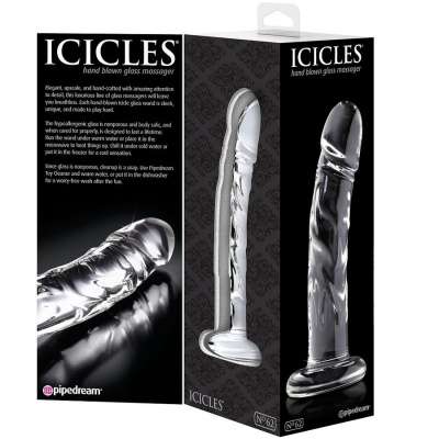 Icicles No. 62 Glass Massager 14.5cm - image 3