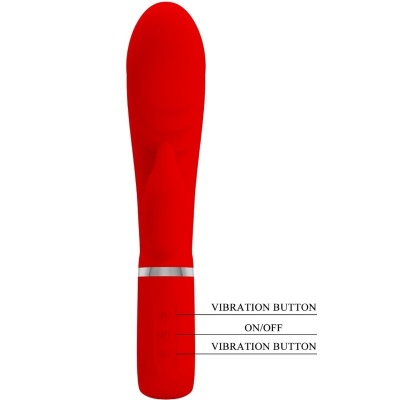 Pretty Love Prescott Multifunction G-Spot Vibrator Red - image 6