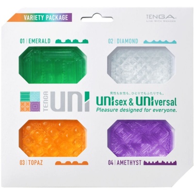 Tenga Uni Variety Masturbator Thimble Pack 4 - image 1