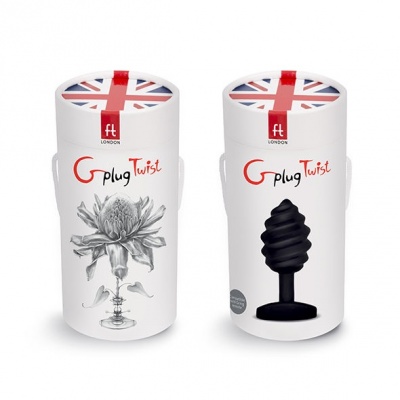 G-Vibe Gplug Twist Vibrating Black - image 4